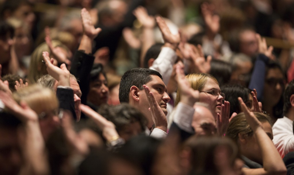 Organização - Conferência geral - apoio das autoridades gerais