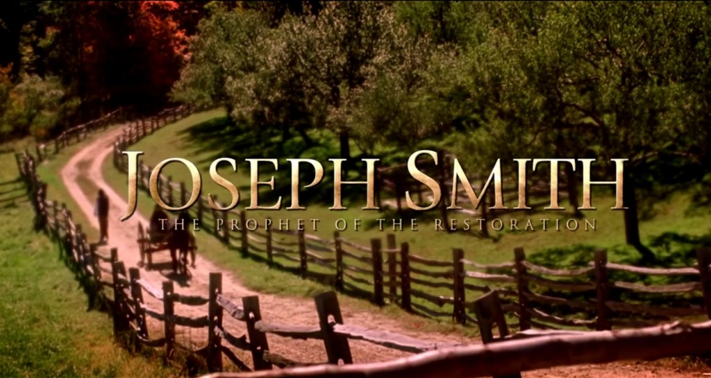 filme Joseph Smith, mostra uma estrada de chão