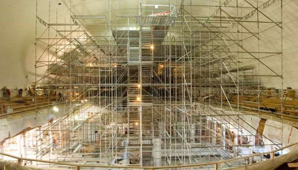 Tabernáculo em construção