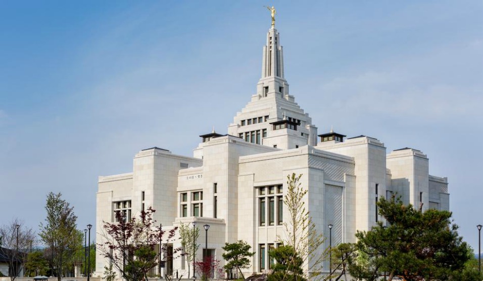 Templo de Sapporo Japão Prestes a Ser Dedicado