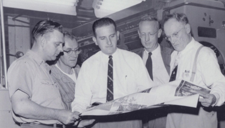 Presidente Thomas S. Monson no período em que estudou na Universidade de Utah