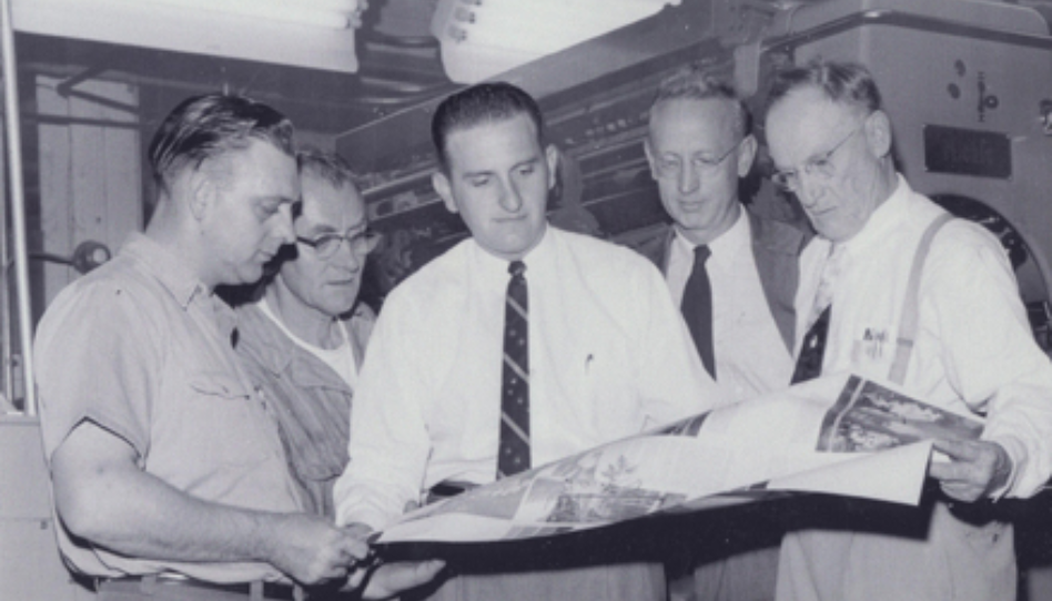 Presidente Thomas S. Monson no período em que estudou na Universidade de Utah