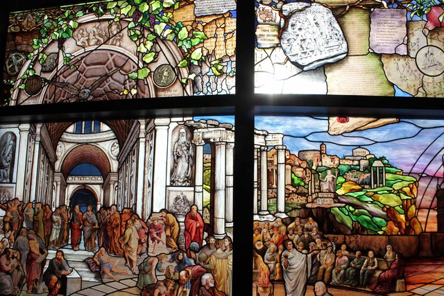 Vitral de artista SUD - Tom Holdman