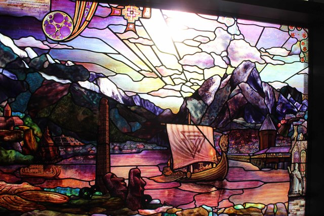 Vitral de artista SUD - Tom Holdman