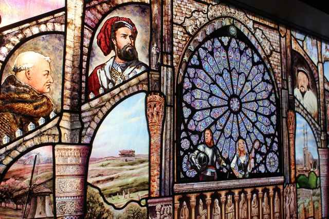 Vitral de artista SUD - Tom Holdman