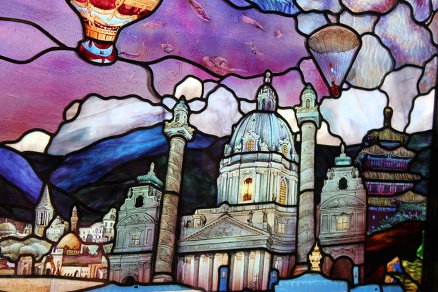 Vitral de artista SUD - Tom Holdman