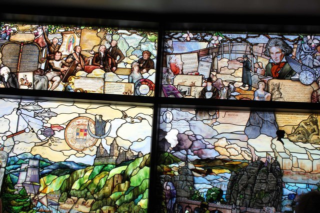 Vitral de artista SUD - Tom Holdman