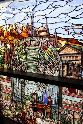 Vitral de artista SUD - Tom Holdman