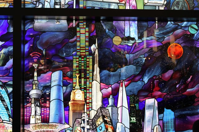 Vitral de artista SUD - Tom Holdman