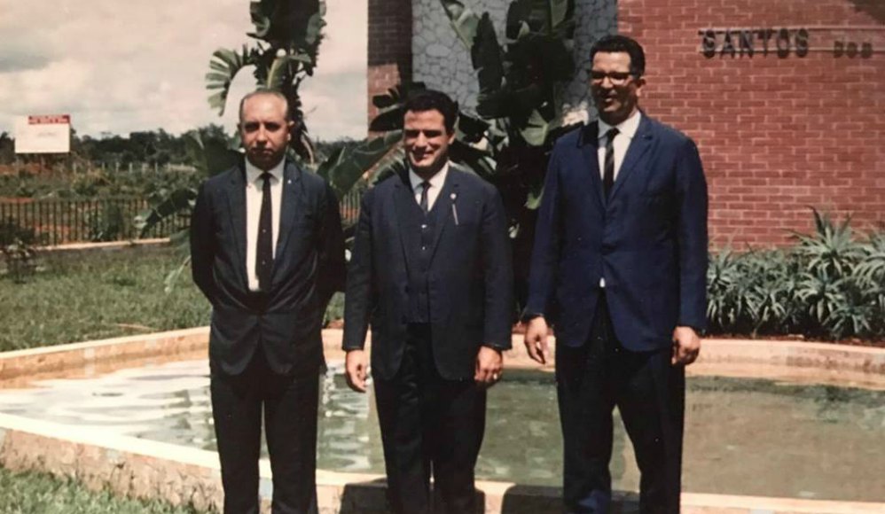 Irmãos Rose Guido e Jance Marinho Ramos em Brasília na década de 60.