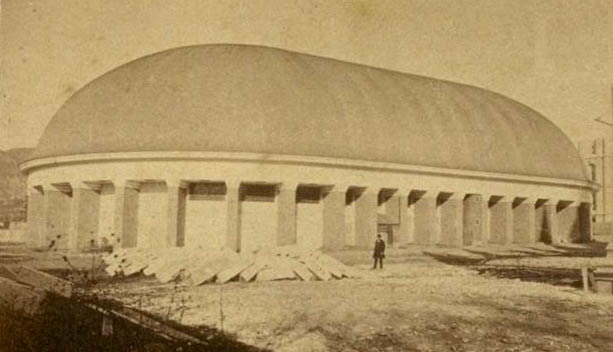 exterior do tabernáculo de Salt Lake