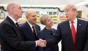 Presidente Donald Trump Expressa Condolências Pelo Falecimento do Presidente Monson