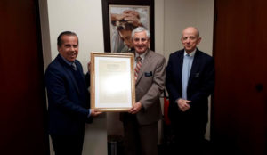 Deputado estadual visita escritórios da Igreja de Jesus Cristo em São Paulo