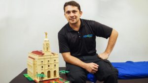 Confira a versão de lego do Templo de Barranquilla
