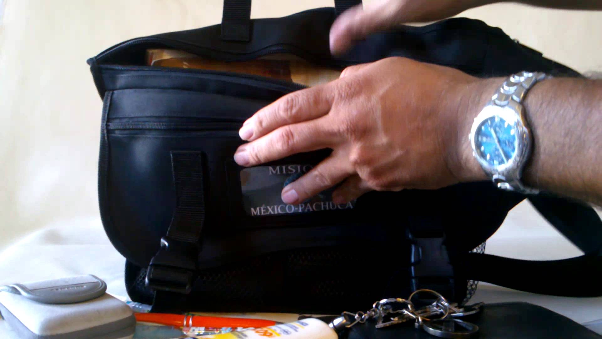 mochila de emergência 
