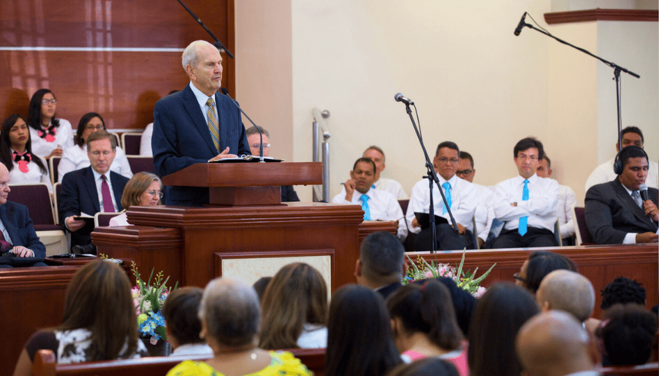 Como é ter o Presidente Russell M. Nelson em sua ala