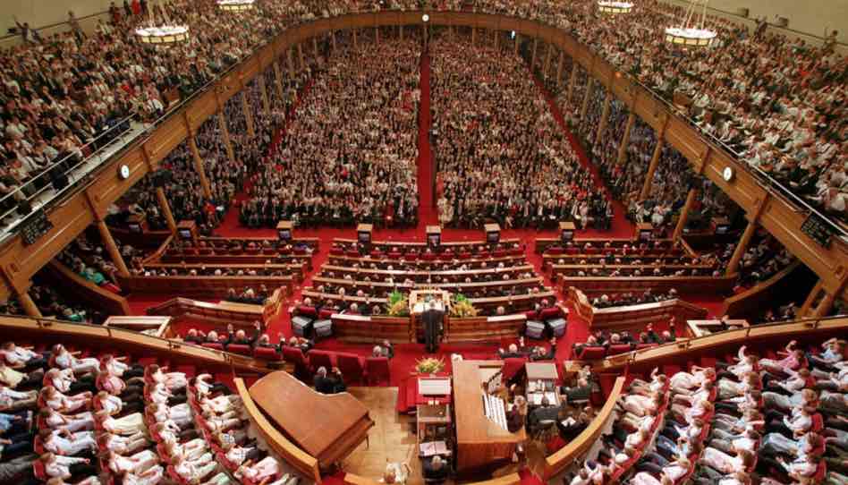 Interior do Tabernáculo de Salt Lake