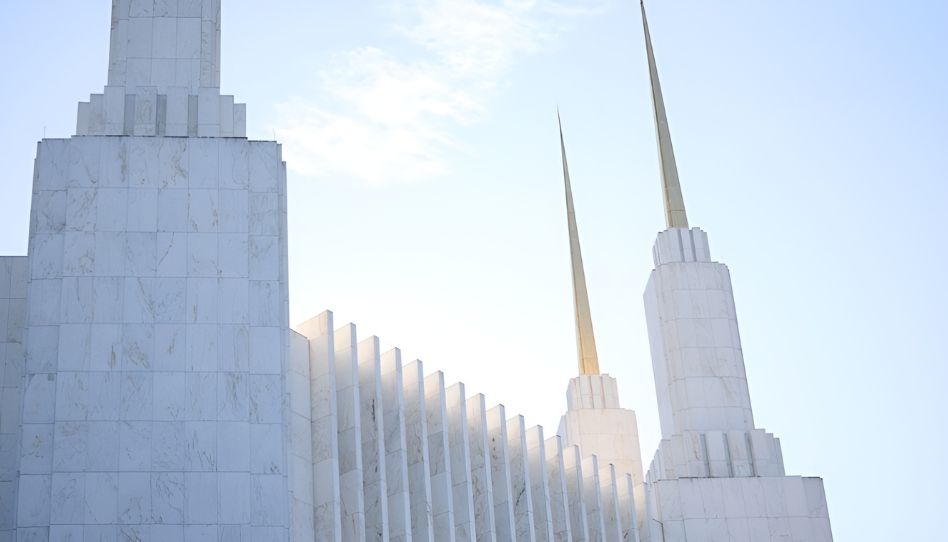 O Templo de Washington DC em 18 de outubro de 2025.