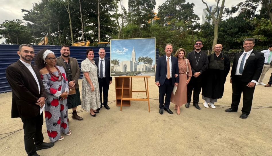 Abertura de terra do Templo de João Pessoa