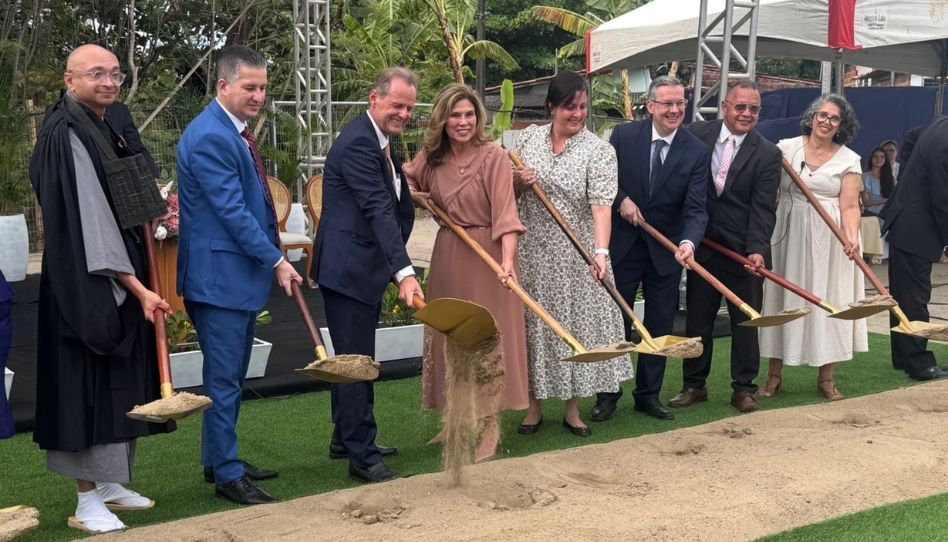 Abertura de terra do Templo de João Pessoa