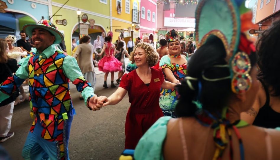 chegada do coro ao Brasil