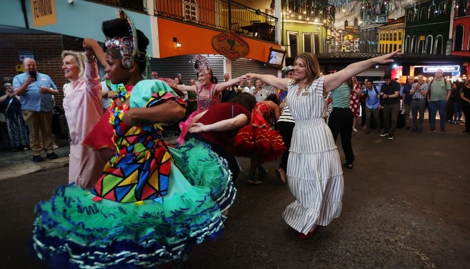 chegada do coro ao Brasil