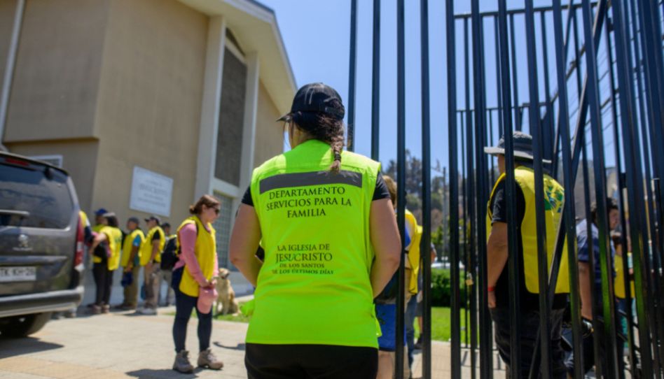 voluntários no Chile 