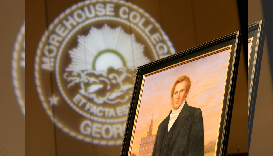 retrato de Joseph no Morehouse College