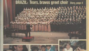 “Sentimo-nos muito abençoados”: a história por trás do concerto do Coro do Tabernáculo no Brasil em 1981