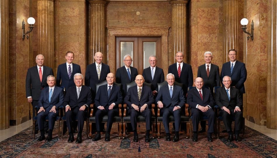 Novas fotos oficiais da Primeira Presidência e do Quórum dos Doze Apóstolos