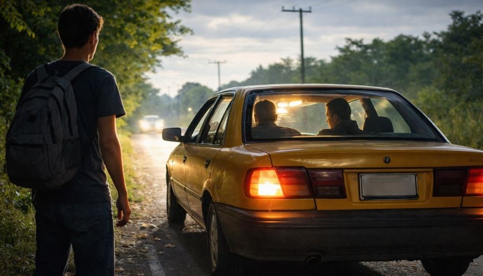 Fiquei seguro porque estava alerta