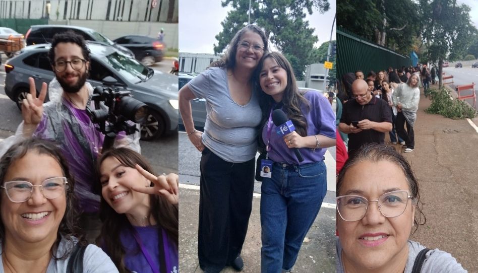 história de fé com hino