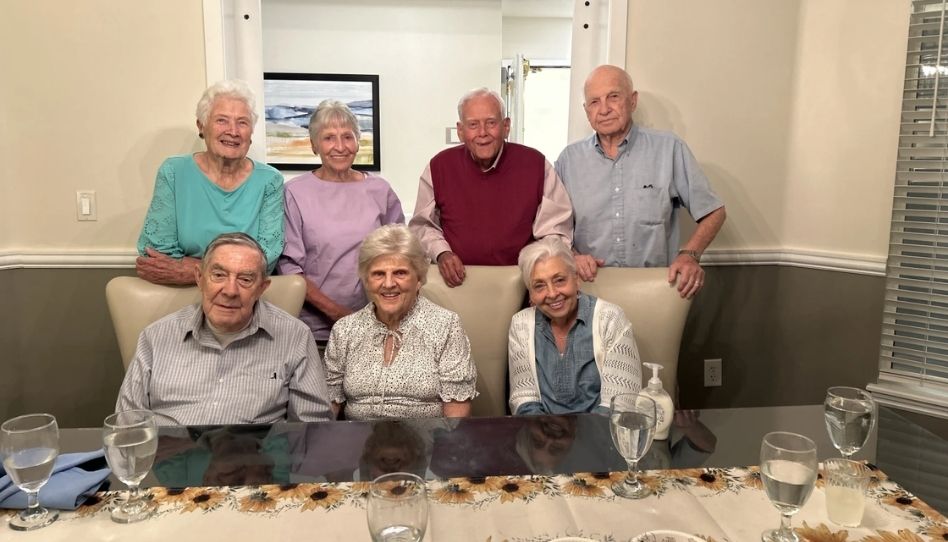 grupo de jantar da ala
