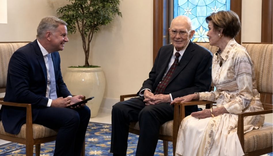 Presidente Oaks concede entrevista exclusiva ao SBT antes da dedicação do templo de Belo Horizonte