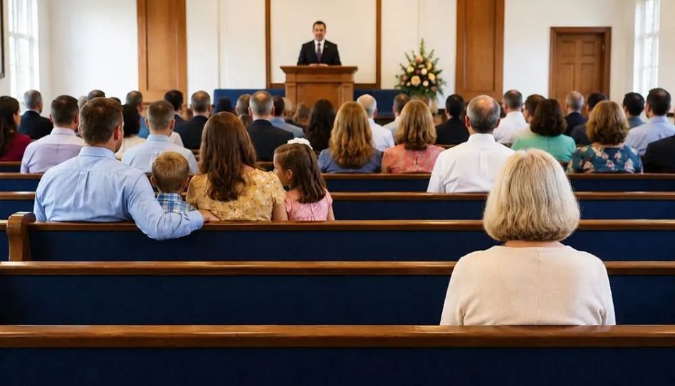 Por que algumas pessoas preferem se sentar sozinhas na Igreja?