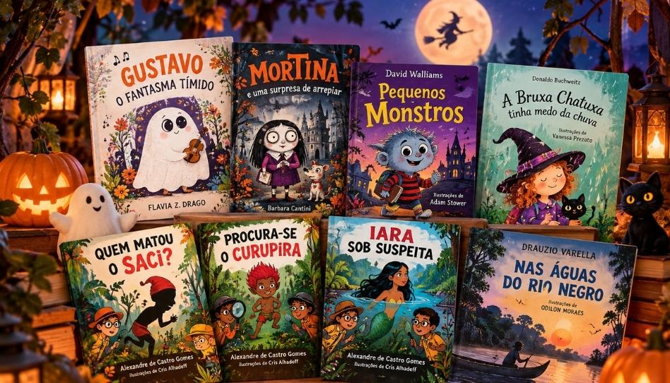 Livros para entrar no clima de Halloween