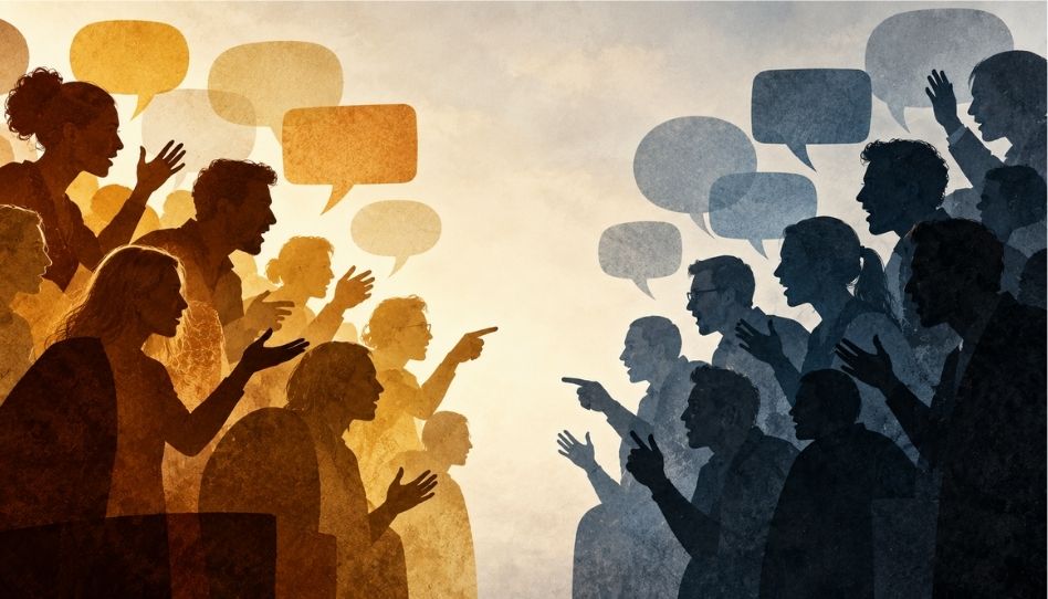 Você conseguiria compartilhar o céu com seus adversários políticos?